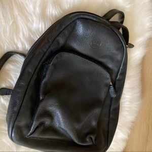 Roots Leather Backpack